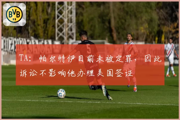 TA：帕尔特伊目前未被定罪，因此诉讼不影响他办理美国签证